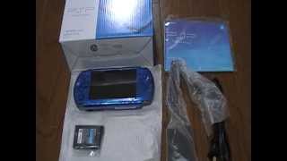 PSP　バイブラント・ブルー (PSP-3000VB) 　カラー　内容物