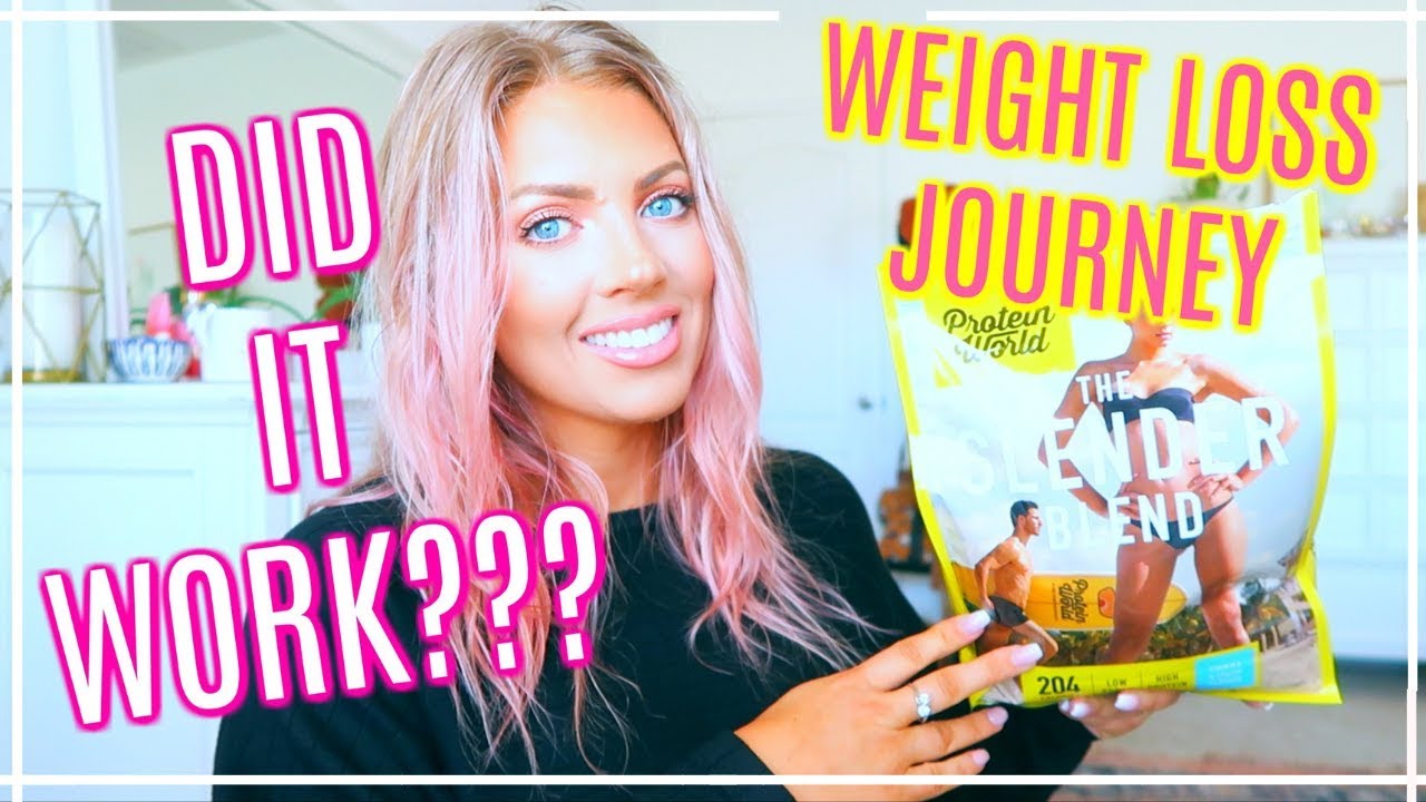 My 4Week WEIGHT LOSS Journey with Protein World BEFORE & AFTER