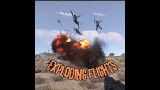 Exploding Flight Rust Plugin