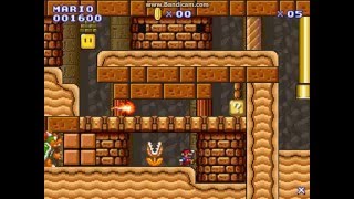 Super Mario Flash - Droughty Dunes Dungeon Desert Edition