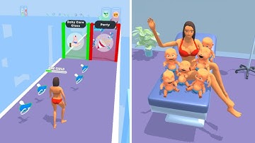 Pregnant Runner🤰🏻🤱🏻NEW Trailer - All Levels - Android IOS - Levels:8-9 WISI.