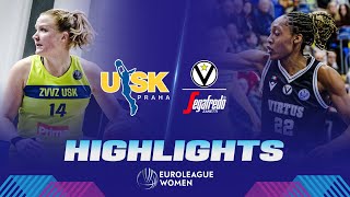 ZVVZ USK Praha v Virtus Segafredo Bologna | Gameday 13 | Highlights | EuroLeague Women 2023