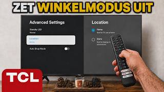Shop Mode UITSCHAKELEN op TCL TV | Store/Demo Mode uitzetten op TCL Smart TV