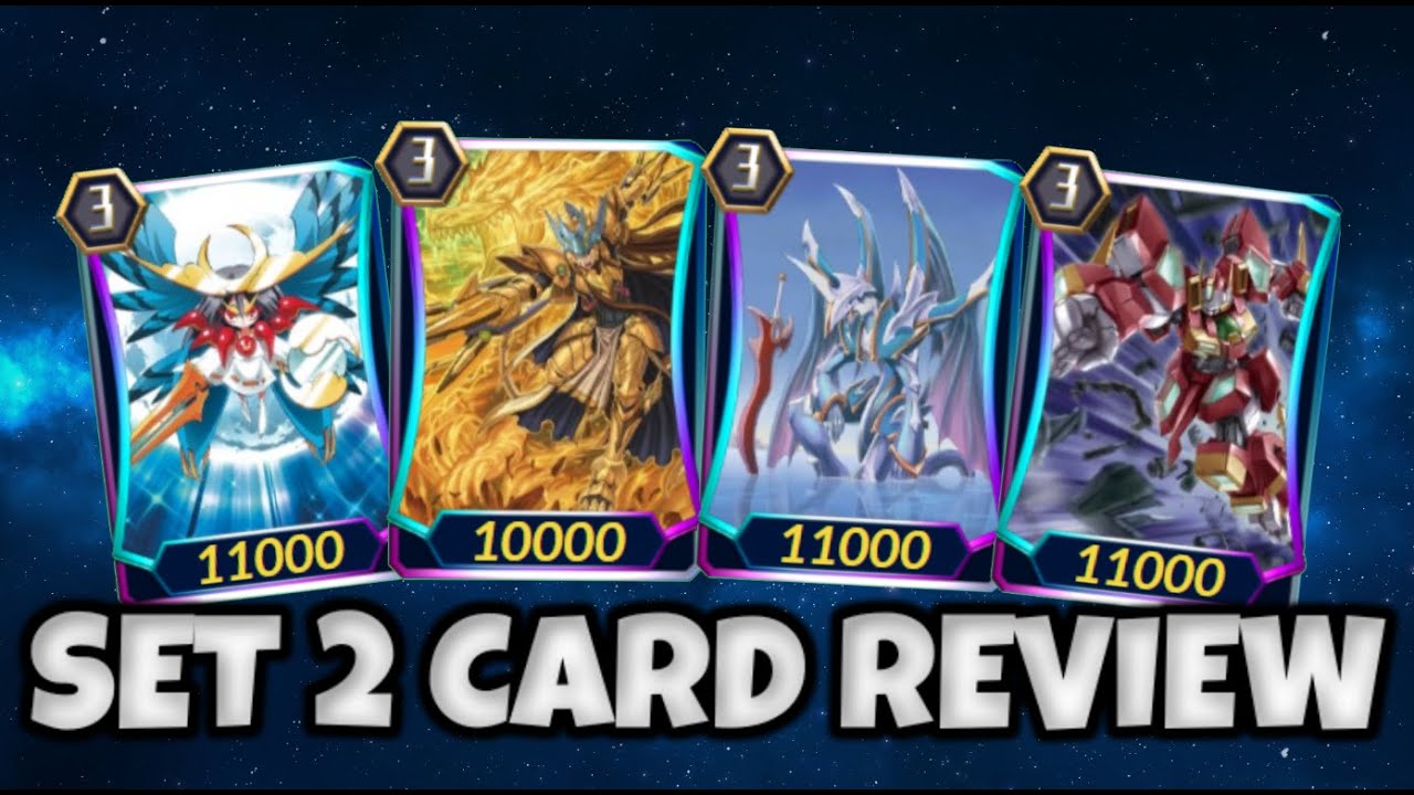 SET 2 CARD REVIEW FOR VANGUARD ZERO ENGLISH!