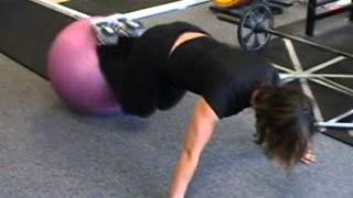 Push-Up Jack Knife