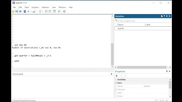 How to Create a Time Series Line in Stata