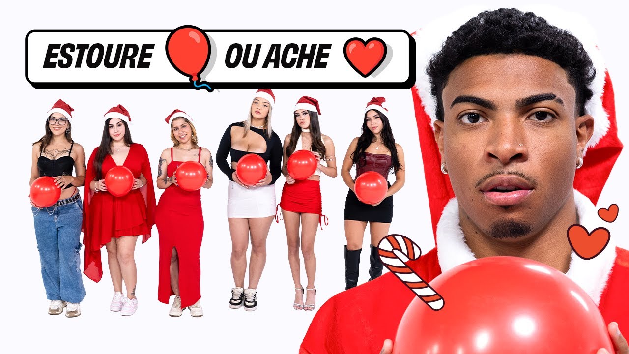 ESTOURE O BALÃO OU ENCONTRE O SEU AMOR DE NATAL 💜🧑‍🎄 EP.25