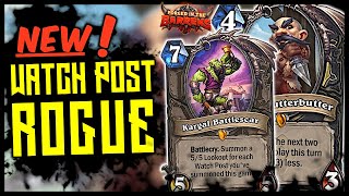 Hearthstone | New Watch Post Rogue out! INSANE DECK! - New Expansion | Forged in the Barrens Hearthstone | New Watch Post Rogue out! INSANE DECK! - New Expansion | Forged in the Barrens