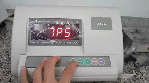 Hiệu chuẩn đầu cân A12E - tps