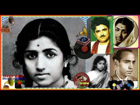 LATA JI~Film~SHAGOOFA~[1953]~Chheen Sake To Chheen Le Khushiysan Mere Naseeb Ki~[ Great 78 RPM Au