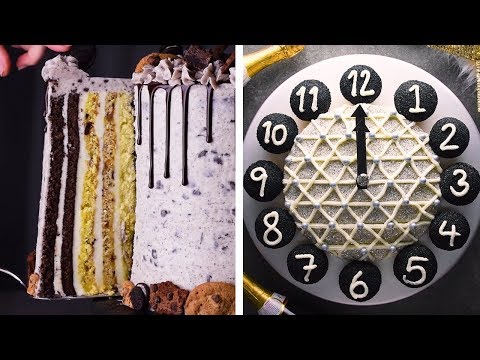 Get Your Roll on with This Epic Vertical Layer Cake! | Creative Dessert Recipes by So Yummy