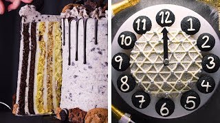 Get Your Roll on with This Epic Vertical Layer Cake! | Creative Dessert Recipes by So Yummy