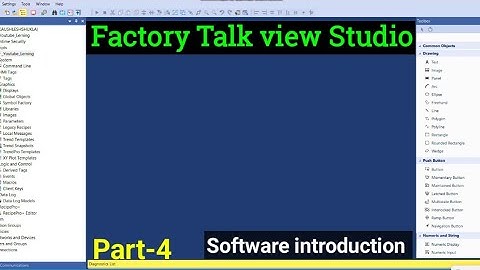 FactoryTalk View Studio  || Introduction || Rockwell Software || #Part4