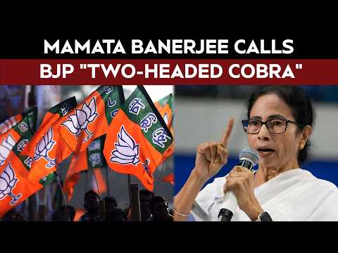 Mamata Banerjee Calls BJP "Two-Headed Cobra", Voter List Row Explodes in Bengal