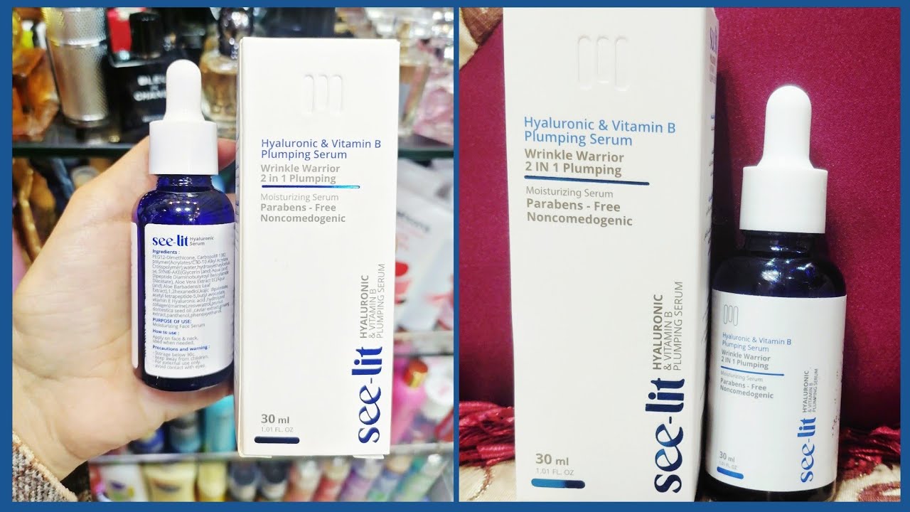  رأيي في سيروم سي ليت بالهالورونيك اسيد وفيتامين بي لنفخ وترطيب وتجاعيد البشرة وهل مهم في روتينك ؟