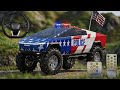 Juegos De Carros - Police Monster Trucks Impossible Driver#2 - Car Extreme Racing Car USA