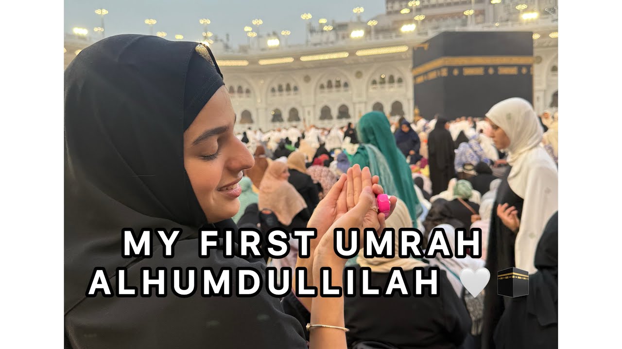 My first Umrah 🕋 | Labbaik Allahumma Labbaik | Umrah Vlog | Alhumdullilah | Emotional 🤍🥹