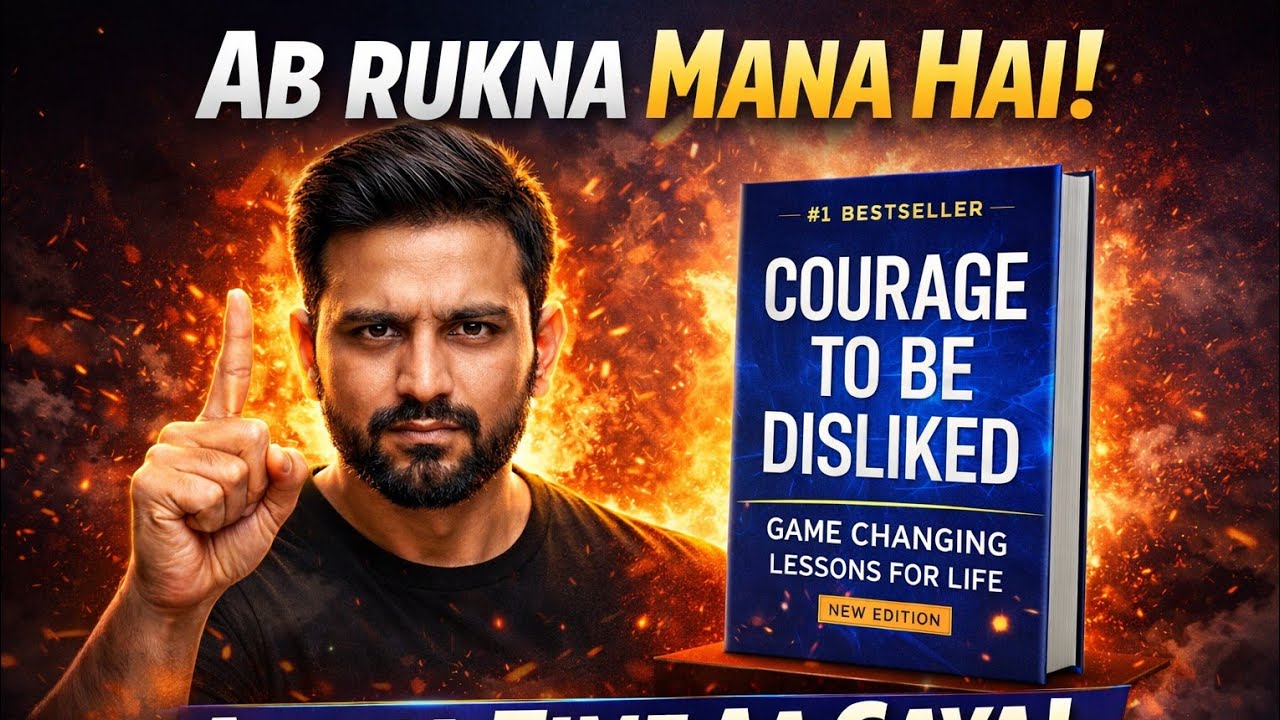 Courage To Be Disliked Audiobook In Hindi| Game Changing Lesson For Life| Audiobook Summary 