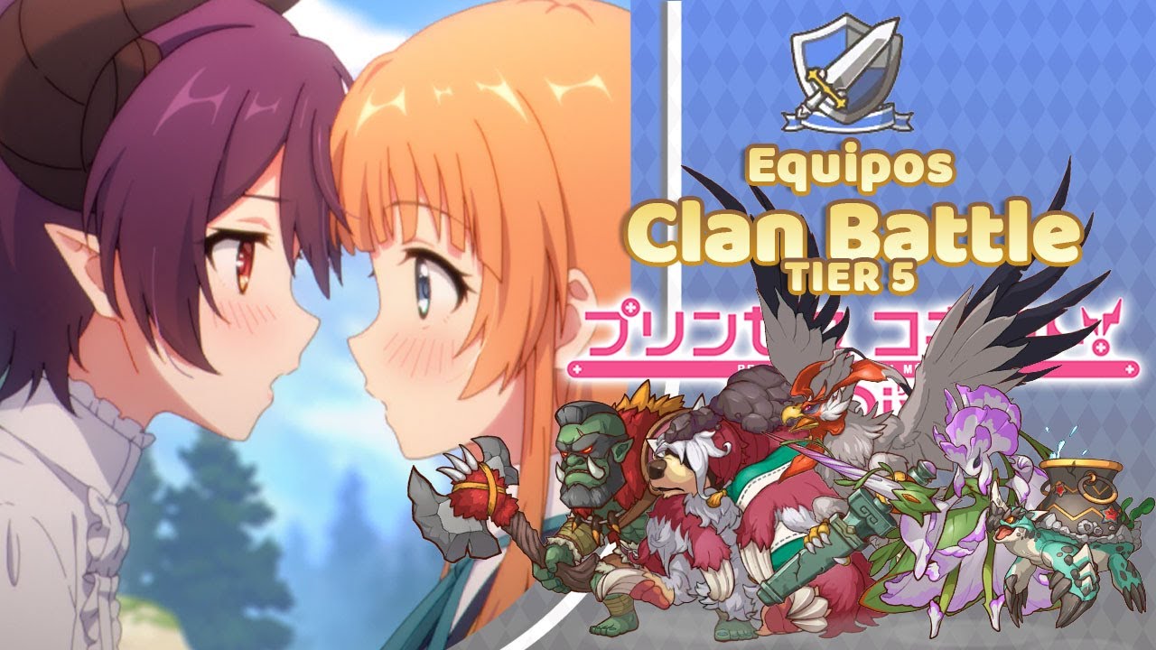 Princess Connect! Re:Dive | Clan Battle | Tier 4 & 5 | Auto | Japonés | Gameplay | [Enero 2023]