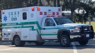 CKHS EMS MICU 103B (103-7-3) Responding 1-10-21