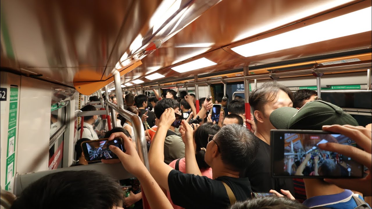 白頭 MTR Kwun Tong Line M Train A161/A162 Choi Hung to Ho Man Tin - YouTube