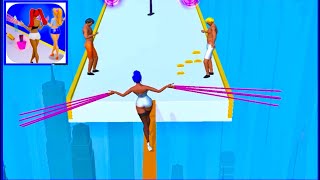 Nail Woman: Baddies Long Run Gameplay All Levels 11-15 (iOS/Android) screenshot 3