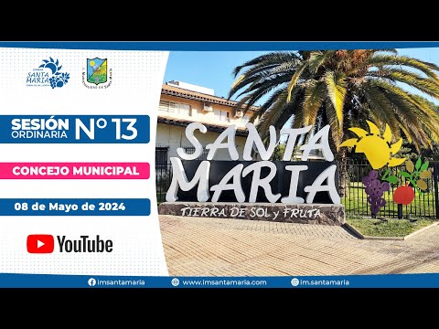 Sesión Concejo Nº 13 del 08 de Mayo de 2024