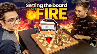 Caruana and Dubov set the board ablaze | World Blitz 2023