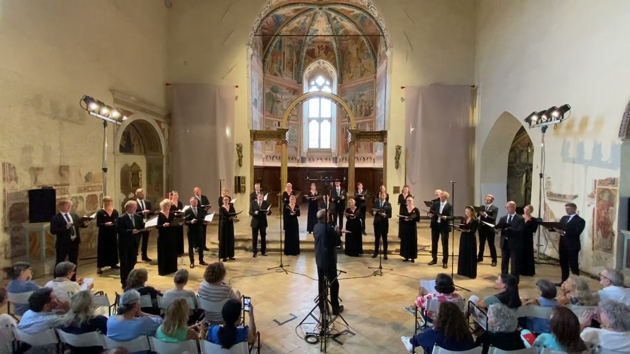 Sagra Musicale Umbra Sunday September 17,  2023 S: t Jacobs kammarkör dirigent Gary Graden