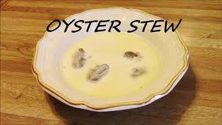 Oyster Stew Recipe Quick And Easy