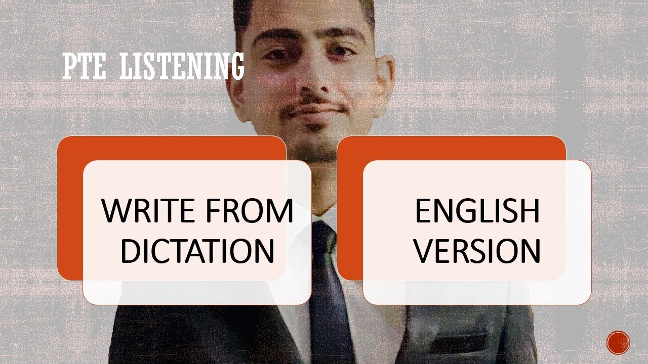 PTE LISTENING - WRITE FROM DICTATION (WFD) TIPS AND TRICKS WITH EXAMPLES - ENGLISH VERSION