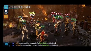 Marvel Strike Force Doom Raid. Tech Node 2