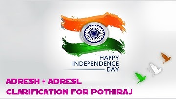 Combining Technique for ADRESH + ADRESL