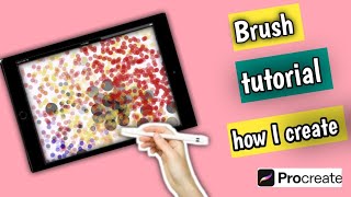 Procreate brushe tutorial : how I create brushes/procreate for beginners