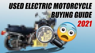USED MOTORCYCLE BUYING GUIDE 2021 - watch before you run into a scam