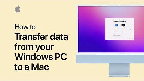 How to transfer your data from a Windows PC to a Mac using Migration Assistant | Apple Support