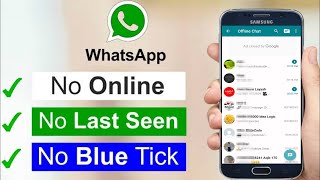 Offline Chat For WhatsApp || WhatsApp Offline Chat Kaise karein || Umair Official tricks screenshot 4
