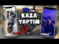 R6 ile KAZA YAPTIM... | MOTOVLOG #100