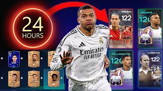 24 HOURS ON FC MOBILE 27, WHAT CAN YOU ACHIEVE WITH $0 SPENT??