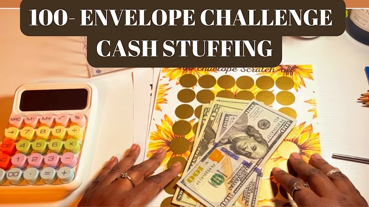 How to save $5050 in 2025 | 100 Envelope Savings Challenge Stuffing