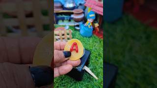 Mini kitchen 💁🤗Mini Panipuri with A letter Papd 🤷 #minikitchenset #minifood #shortsviral #shorts