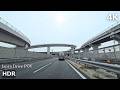 Japan 4K|Hyogo Bypass - town|Sleep & Relax|POV
