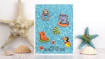 How to Use the Perfect Pool Water Stencil