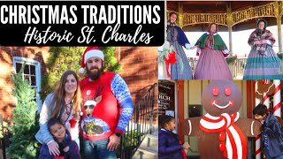 CHRISTMAS TRADITIONS || Main Street St. Charles, Missouri