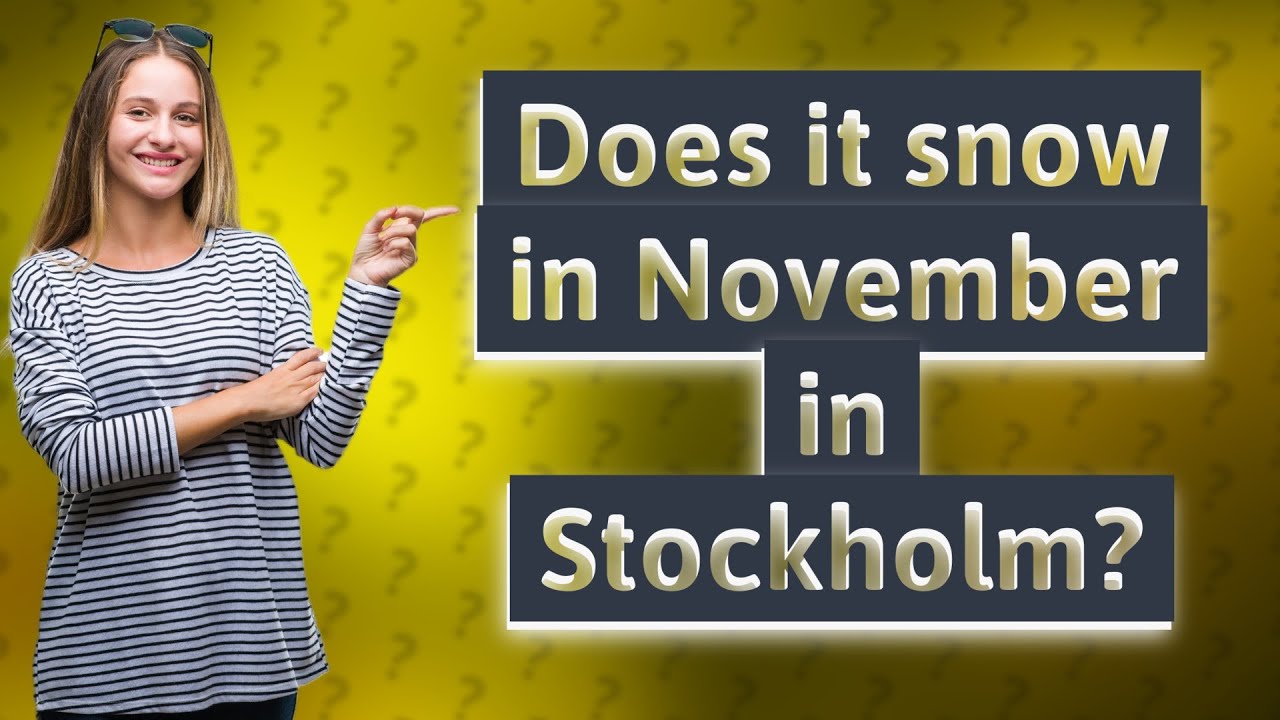 Does It Snow In November In Stockholm YouTube Does It Snow In November In Stockholm YouTube