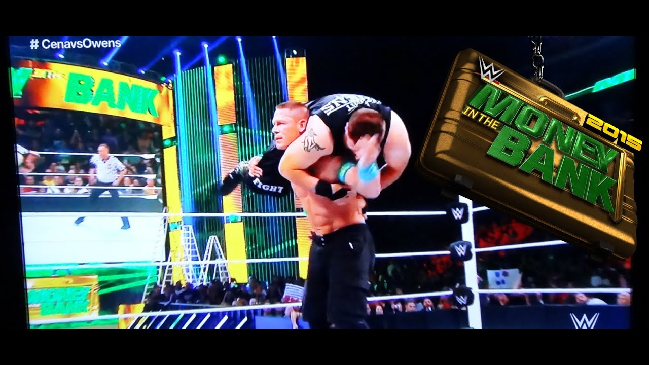 WWE Money In The Bank 2015 John Cena vs. Kevin Owens FULL MATCH REVIEW