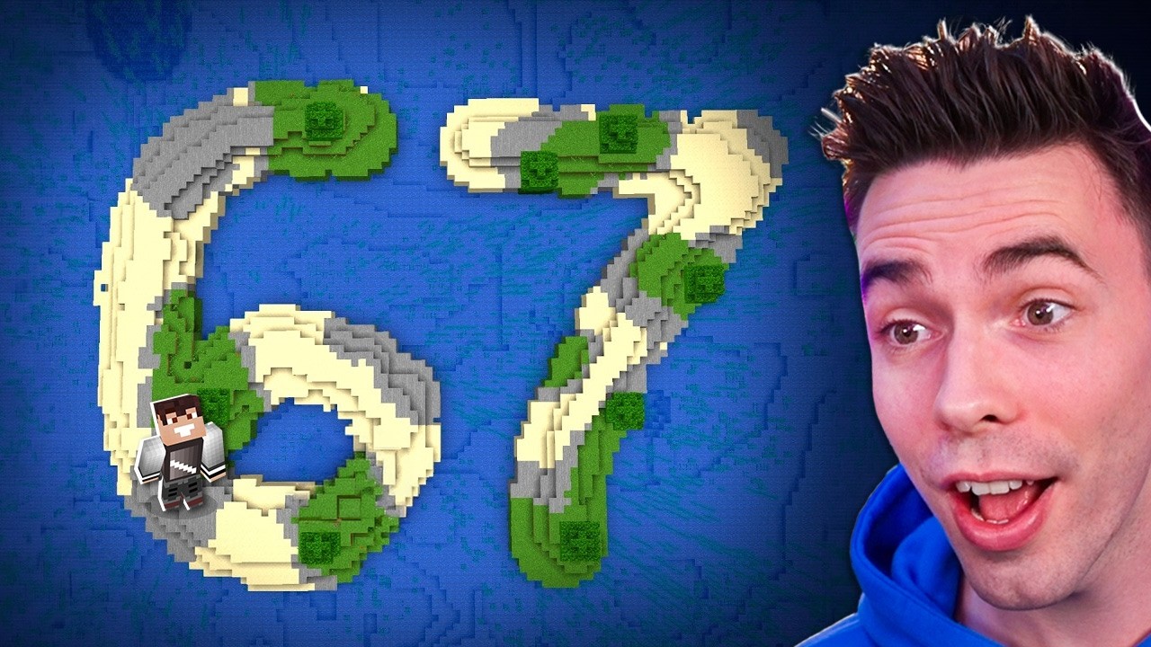 NIGDY NIE PŁYŃ NA WYSPĘ 67 w Minecraft!