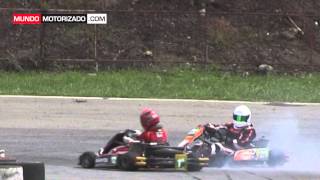 Kartismo Fecha 3, 2015 Incidente Vargas - Ortega