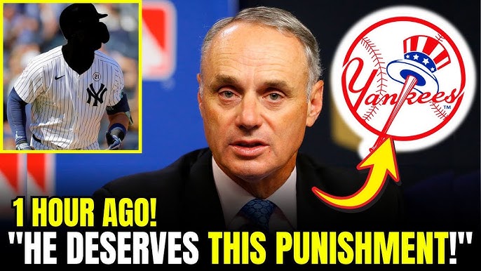 SCANDAL IN THE BRONX: MLB Commissioner ANNOUNCES punishment for Yankees player after DOPING shadow