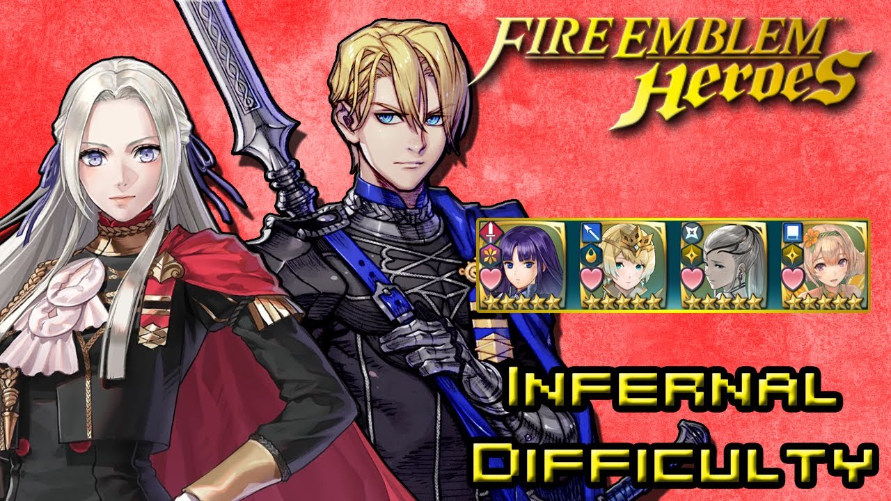 Fire Emblem Heroes (Bound Hero Battle | Edelgard & Dimitri | Infernal Difficulty)